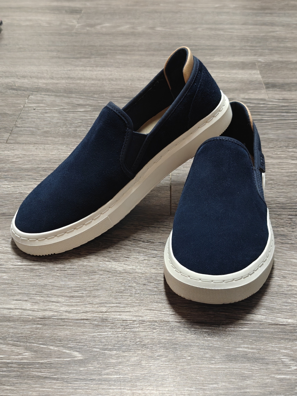 Toms Navy Suede Slip-On Loafers